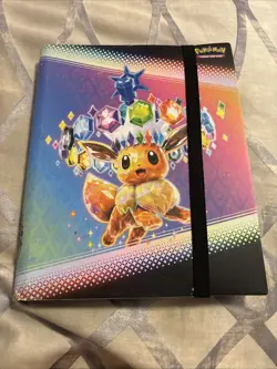 Binder Pokemon Card Collection Mixed Holos Rares Uncommons Reverse ~300 - Image 1