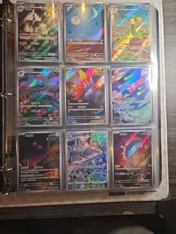 Pokemon Card Lot Binder V/VMAX IR Hits 180 Cards NM Full Art - Image 1