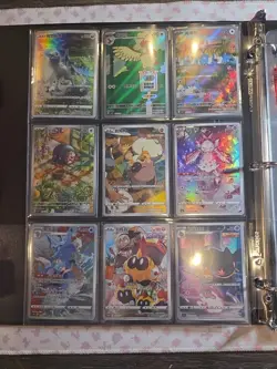 Pokemon Card Lot Binder V/VMAX IR Hits 180 Cards NM Full Art - Image 2