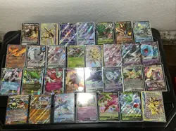 (30) Pokemon Ultra/Secret Rare CARD GX EX V Holo Lot VTG Rayquaza Mega Lunala - Image 1