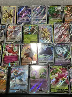 (30) Pokemon Ultra/Secret Rare CARD GX EX V Holo Lot VTG Rayquaza Mega Lunala - Image 3