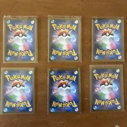 Lot of 6 Japanese Pokemon V Cards NM - Image 2