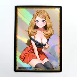 SERENA Waifu Anime Card LIMITED 1/1 Custom TCG Holo Goddess Story ACG T13493 - Image 1