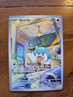 Pokemon 2 Card Lot Quaxly 206/193 And Quaxwell 207/193 Full Art Gold Star - Image 3