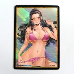 NICO ROBIN Waifu Anime Card LIMITED 1/1 Custom TCG Holo T13484 - Image 1