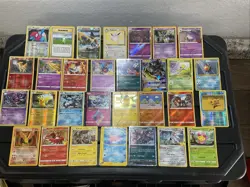 Pokemon Card ALL VTG RARE Lot 30 Cards Damaged Stamped! Moltres Pikachu Raikou - Image 1