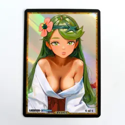 MALLOW Waifu Anime Card LIMITED 1/1 Custom TCG Holo Goddess Story ACG T13477 - Image 1