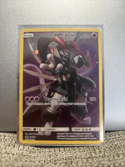 Pokemon TCG Armored Mewtwo SM228 Black Star Promo Card - Image 2
