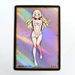 LILLIE Waifu Anime Card LIMITED 1/1 Custom TCG Holo Goddess Story ACG T13474 - Image 1