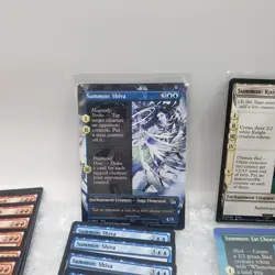 Magic The Gathering Final Fantasy Summon Lot w/Knights of The Round (MTG FF TCG) - Image 4