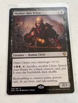 mtg Shadow-Rite Priest, Dominaria United, unplayed - Image 1