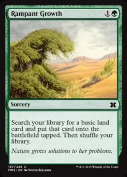1 x Rampant Growth - Modern Masters 2015 - NM-Mint - MTG - Image 1