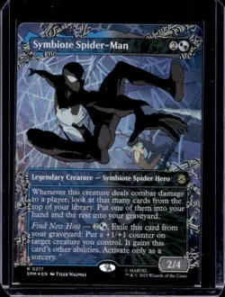 2025 Magic MTG MTG Marvel Symbiote Spider-Man #0217 - Image 1