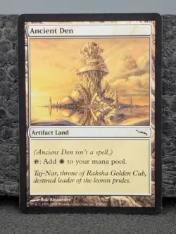 LP - Ancient Den - Mirrodin - Magic the Gathering Lightly Played English MTG - Image 1