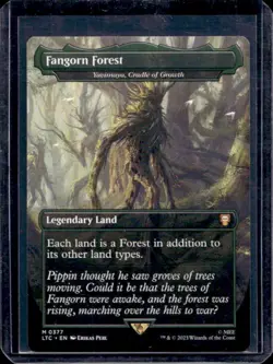 2023 Magic MTG Lord of Rings Fangorn Forest Commander Decks Foils #0377 - Image 1