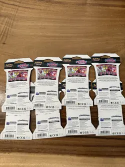 Pokemon fusion strike sleeved booster pack 8x Lot - Image 2