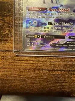 Pokemon TCG Suicune V Crown Zenith GG38/GG70 Ultra Rare Holo English - Image 3