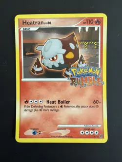 Pokemon TCG: Heatran (4/16) - Rumble Promo Stamped - LP - Image 1