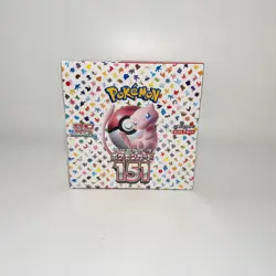 Pokemon 2023 151 Booster Box Japanese Factory Sealed - Image 1