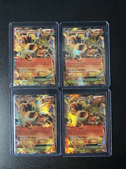 Pokemon Charizard Ex XY29 Black Star Promo Lot Of 4 LP - Image 1