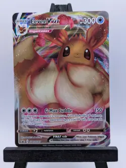 EEVEE VMAX 2021 POKEMON SHINING FATES ETB BLACK STAR PROMO SWSH087 - Image 1