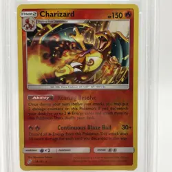 PSA 10 Charizard - Reverse Holo Foil #14 2019 Pokemon Sun & Moon Team Up - Image 2