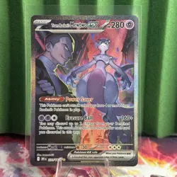 Pokemon TCG Team Rocket's Mewtwo ex 231/182 Destined Rivals NM PACK FRESH! - Image 1