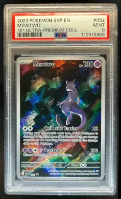 2023-25 Pokemon SV Black Star Promos - SVP EN Mewtwo #052 PSA 9 - Image 1