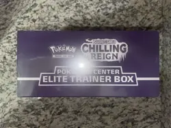 Chilling Reign POKEMON CENTER Sealed Elite Trainer Box ETB (New, No Rips/Tears) - Image 4