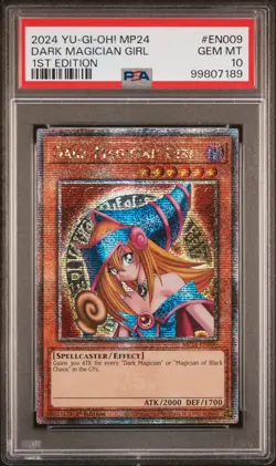 Dark Magician Girl MP24-EN009 1st Edition QCR Yugioh PSA 10 *189 - Image 1
