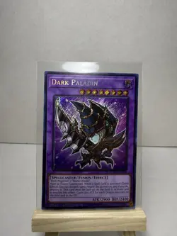 Yu-Gi-Oh! Dark Paladin BLMM-EN008 1st Edition Secret Rare Fusion ATK/2900 DEF/2. - Image 1