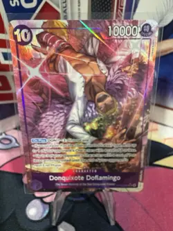 Donquixote Doflamingo (Alt Art) OP14-069 THE AZURE SEA'S SEVEN English - Image 1