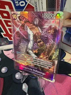 Donquixote Doflamingo (Alt Art) OP14-069 THE AZURE SEA'S SEVEN English - Image 3