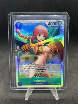 Rebecca OP10-058 SR One Piece TCG English - Image 1