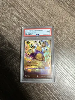 Disney Lorcana En 9 Winnie The Pooh Enchanted Psa 9 - Image 1