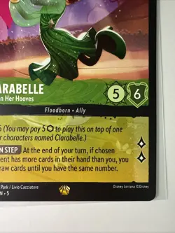 Clarabelle - Light on Her Hooves 84/204 Shimmering Skies Lorcana - Image 4