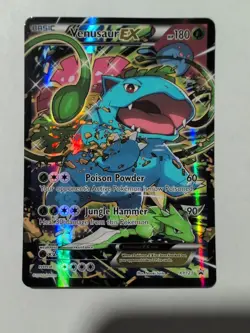 Venusaur EX | XY123 Holo Promo | Pokrmon Trading Card TCG | LP - Image 1