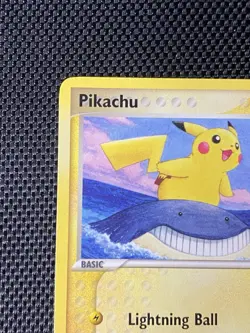 Pikachu Pop Series 5 12/17 Common Non-Holo Promo Card LP+ - Image 2