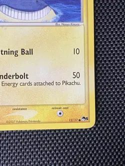 Pikachu Pop Series 5 12/17 Common Non-Holo Promo Card LP+ - Image 4