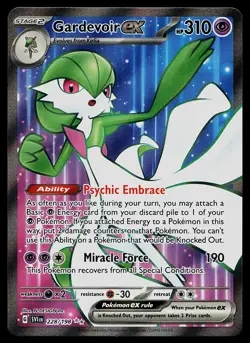 Pokemon Card - Gardevoir ex Scarlet & Violet Base Set 228/198 Ultra Rare - Image 1