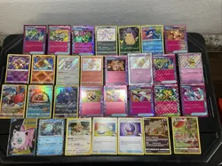 30 Pokemon Cards Lot WOTC VTG ALL RARE HOLO Full Art Reverse Stamped Radiant - Image 1