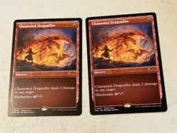 2 x mtg promo pack Channeled Dragonfire, Tarkir Dragonstorm, unplayed - Image 1