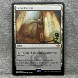 MTG Cabal Coffers Modern Horizons 2 MH2 #301 Non-Foil NM Magic Card - Image 1