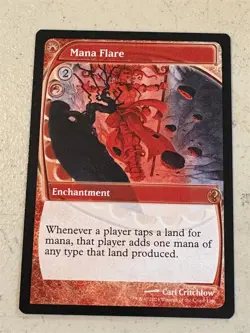 mtg Mana Flare, future sight, Mystery Booster 2, unplayed - Image 1