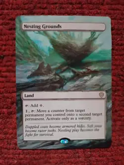 Nesting Grounds MTG Lorwyn Eclipsed Commander Hand Painted Extended Altered Art - Image 2