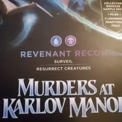 NEW/SEALED MTG - Murders at Karlov Manor Commander Deck - Revenant Recon - Image 3