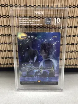 Stay With Me 0031 Foil Magic The Gathering Final Fantasy TAG 10 Gem Mint - Image 1