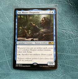 Sai, Master Thopterist LP, Magic The Gathering Legendary LP Rare MTG - Image 1