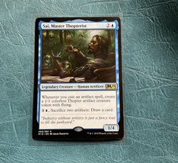 Sai, Master Thopterist LP, Magic The Gathering Legendary LP Rare MTG - Image 2
