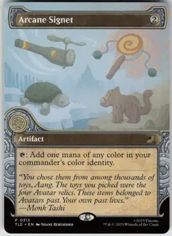MTG Arcane Signet (Showcase) Normal NM Avatar: The Last Airbender: Eternal-Legal - Image 1